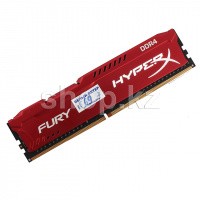 DDR-4 DIMM 8Gb/3200MHz PC25600 Kingston HyperX Fury, Red, BOX