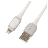 Apple Lightning Usams US-SJ595, 1m, White интерфейс кабелі