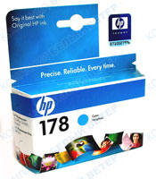Картридж HP CB318HE No 178, cyan
