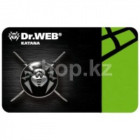 Антивирус Dr.Web Katana, 24 ай, 4 ДК, электрондық кілт