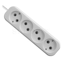 Defender B240, 4 розетка, 7м, White ұзартқышы