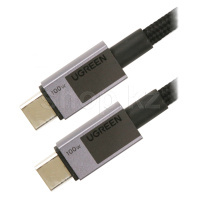 USB Type-C Ugreen L512, 3m, Gray интерфейс кабелі