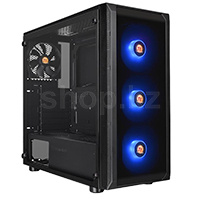 Thermaltake Versa J23 TG RGB Edition, Black корпусы