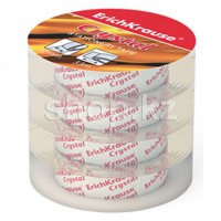 Набор клейких лент ErichKrause 19435 Crystal, 4шт