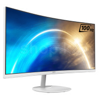 Монитор 34" MSI PRO MP341CQW, White