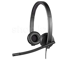 Гарнитура Logitech Stereo H570e, Black