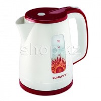 Чайник Scarlett SC-EK18P37, White-Red