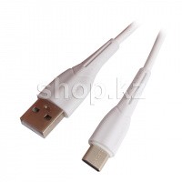 USB Type-C Usams SJ-366, 1m, White интерфейс кабелі
