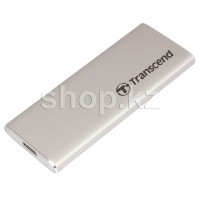 Внешний SSD накопитель 240Gb, Transcend ESD240C, Silver