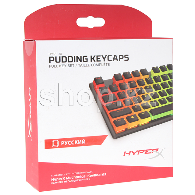 Набор колпачков на клавиатуру Kingston HyperX Pudding Keycaps Full Key Set