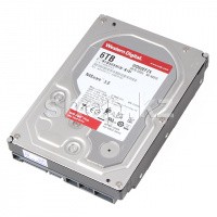 Жесткий диск HDD 6000 Gb Western Digital (WD60EFZX), 3.5", 128Mb, SATA III, Red Plus