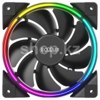 PCCooler Corona Dual Ring FRGB, 12cm, Black корпусына арналған желдеткіш