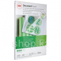 Пленка для ламинирования GBC DocumentPouch 3200745R, А3, 2x75 мкм, глянцевая (100 шт.)