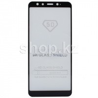 Защитное стекло для Xiaomi Mi A2,  BoraSCO Full Cover, черная рамка