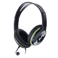 Genius HS-400A, Black-Green гарнитурасы