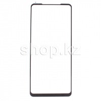 Защитное стекло для Samsung Galaxy A71, Red Line Full Glue черная рамка