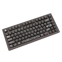 Клавиатура Dark Project ALU81A Terra Nova, g3ms Moonstone Switch, Black, USB