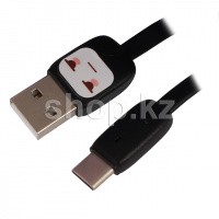 USB Type-C Usams SJ-232, 1.2m, Black интерфейс кабелі