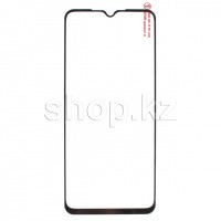 Защитное стекло для Samsung Galaxy A31, BoraSCO Full Cover+Full Glue черная рамка