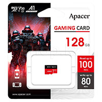 Карта памяти Micro SDXC 128Gb Apacer, Class 10 UHS-I U3