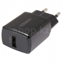 Зарядное устройство UGREEN ED011, сеть, для USB-устройств, Black
