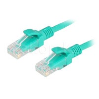 Patch cord RJ-45 5е cat Cablexpert PP12-0.5M/G, UTP, 0.5m, Green