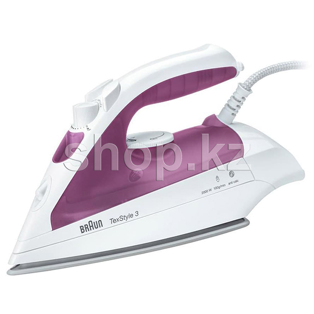 Braun TexStyle 3 TS 320 C, White-Violet үтігі