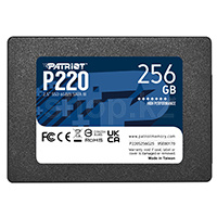 SSD 256 GB Patriot P220, 2.5", SATA III