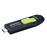 USB Флешка 256 GB ADATA UC300, USB Type-C, Black-Green