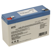 Аккумулятор для ИБП SVC AV12-6/S, 12Ah/6V