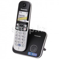Panasonic KX-TG6811RUB, Black-Silver радио телефоны