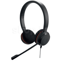 Jabra Evolve 20 MS Stereo, USB/USB-C, Black гарнитурасы