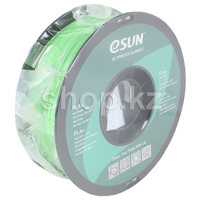 Картридж eSUN 3D Filament PLA+, 1.75 мм, Peak Green
