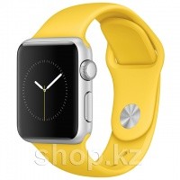 Смарт-часы Apple Watch Sport, 38mm, Silver-Yellow