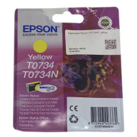 Картридж Epson T07344A, yellow (SN:ecab192e-d32e-46a5-bdf6-053f479e2d3a)