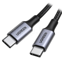 Кабель интерфейсный для USB Type-C UGREEN 80150, 1m, Black