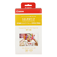 Canon RP-108 фотопринтеріне арналған жиынтық, 108 парақ