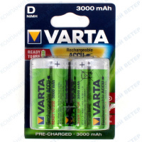 Аккумулятор Varta D Mono Torcia Accu, 3000mAh/1.2V (2шт.) (SN:650eb3e4-de43-4f8b-bdd9-f6da8cf05d11)