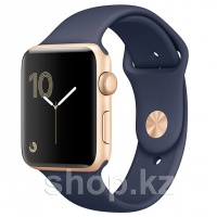 Смарт-часы Apple Watch Series 2, 42mm, Gold-Blue