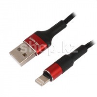 Apple Lightning Usams SJ-220, 1.2m, Black интерфейс кабелі