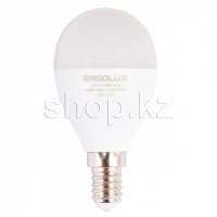 Ergolux LED-G45-9W-E14-4K, 9Вт, 4500K LED шамы