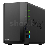 Сетевой накопитель Synology DiskStation DS225+, без дисков