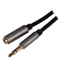 UGREEN AV118, 1.5m, Black, RTL аудио сигнал кәбілі