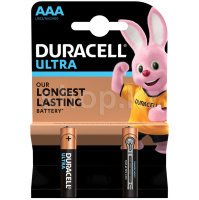 Батарейка Duracell Ultra AAA LR03/MX2400, 1.5V (2шт.)