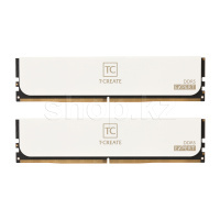 DDR-5 DIMM 32 GB 6400 MHz TeamGroup T-Create Expert, 2x 16 GB Kit, White, BOX (CTCWD532G6400HC40BDC01)