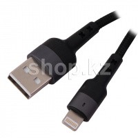 Apple Lightning Usams SJ-314, 2m, Black интерфейс кабелі