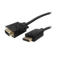 Кабель DisplayPort - VGA Cablexpert CCP-DPM-VGAM-10, 3м, OEM