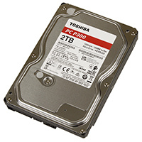 Жесткий диск HDD 2 TB Toshiba P300 (HDWD320UZSVA), 3.5", 256 MB, SATA III