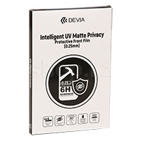 ТПУ Бронепленка Devia, Intelligent UV Matte Privacy Protective Front Film