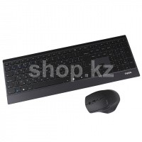 Клавиатура Rapoo 9500M, Black, USB + мышь